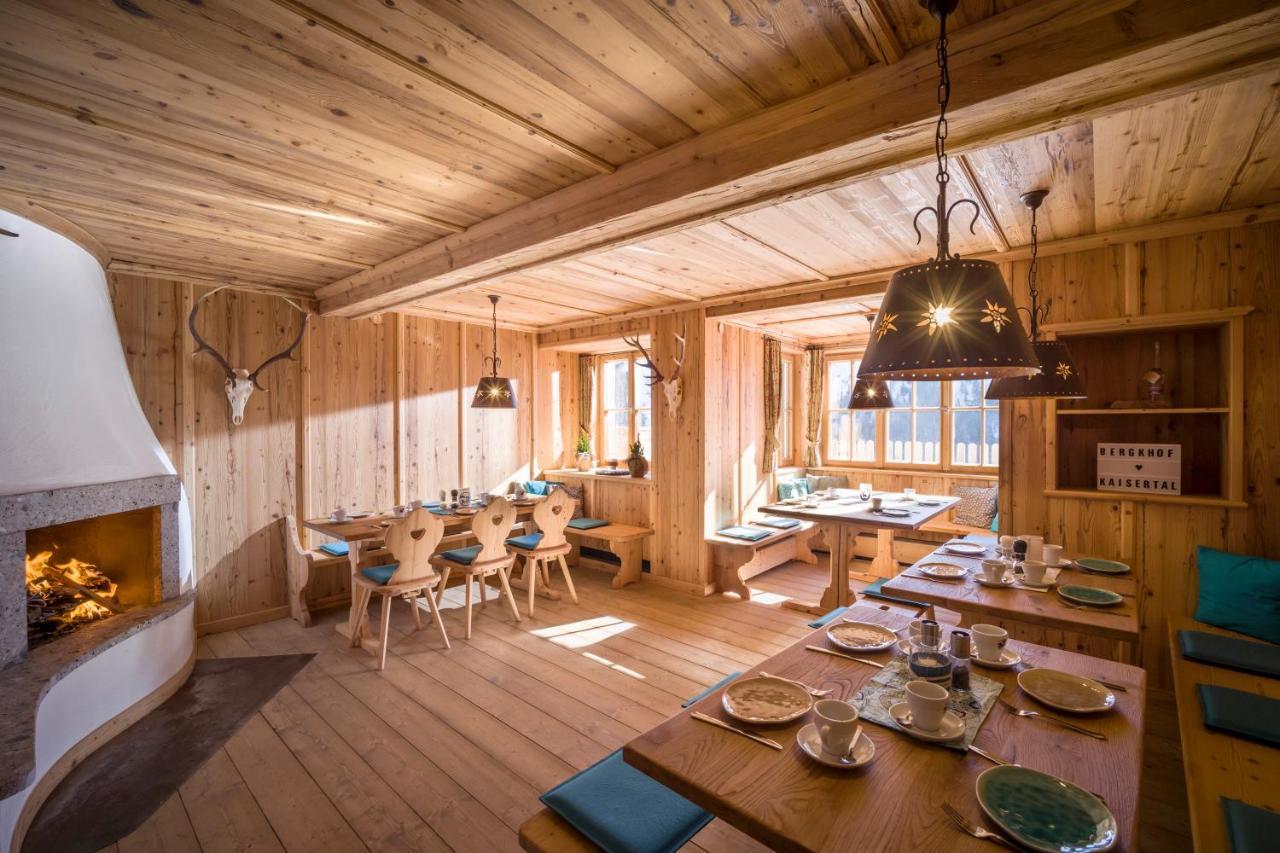 Berg'K'Hof Kaisertal - Alpine Hideaway Эббс Экстерьер фото